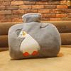 New Rubber Hot Water Bottle For Winter Hot Water Bag Hot Compress Long-Lasting Insulation Cartoon Cute Plush Shell Holiday Gift