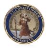 St Christopher Patron Saint Of Travelers Commemorative Challenge Coin Collection