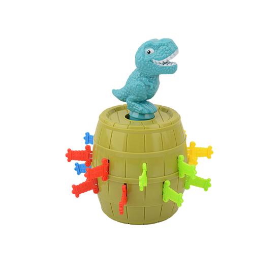 

Игра «Взрывающийся динозавр в бочке», вставляющиеся стилеты, динозавр-астронавт в ведре, многопользовательская интерактивная настольная игра для родителей и детей, для маленьких мальчиков Dinosaur