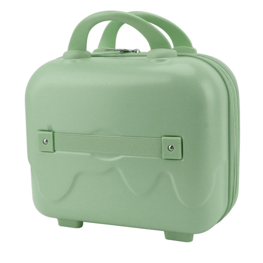 14in Small Travel Hand Luggage Mini Carry On Luggage Hard Shell Travel Case with Anti Slip Standing