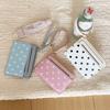 Ultra Light Polka Dot Card Holder Ultra Slim Women Mini Wallet Minimalist Coin Purse  Evening Out