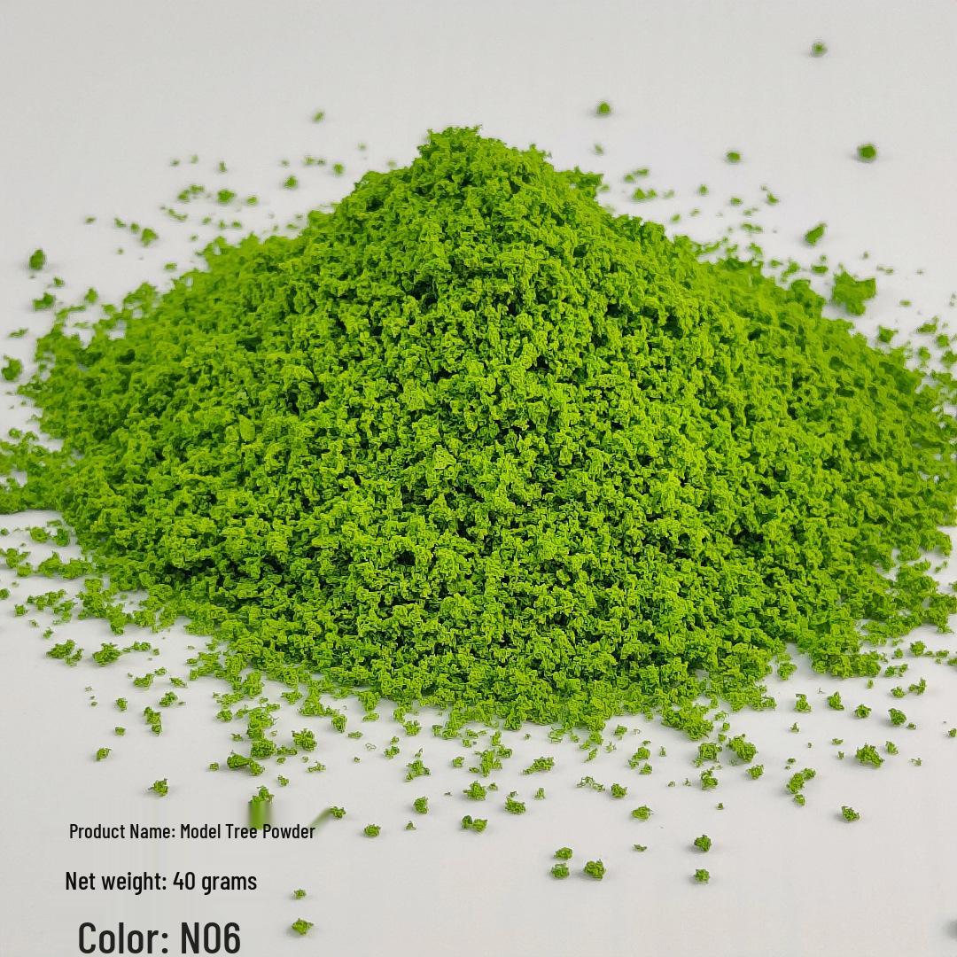 

40g Model Tree Pollen Powder for DIY Landscaping, Terrain Scene, Shrub Simulation, Sand Table, Sponge Powder