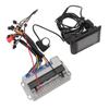 LCD Display Brushless Motor Controller Kit 36V 48V 60V 500W 28A Aluminum Alloy Water Resistant