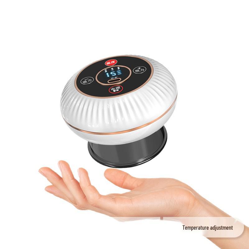 Smart Wireless Electric Cupping & Hot Compress Gua Sha Massager for Home Use