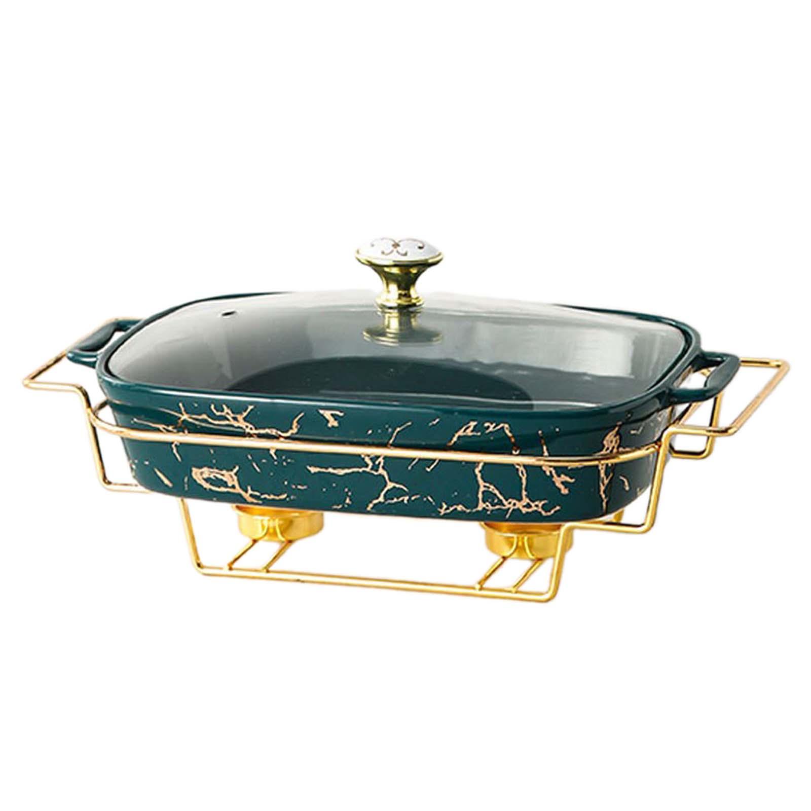 Chafing Dish Rectangular Easy to Use