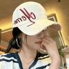Sunscreen Embroidered Baseball Cap Lightweight Sun Shading Hat Letters Wide Brim Hat  Outdoor