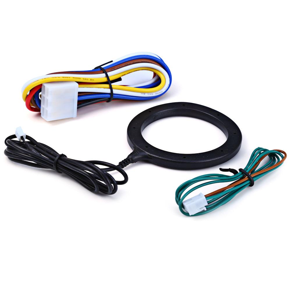 Авто автосигнализация Автомобильный двигатель Кнопка запуска Блокировка Зажигание Стартер Без ключа Вход Старт Стоп