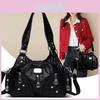 Für Handtaschen Leder Neu Weich Damen Vintage Schulter-Tragetasche Luxus Designer Damen Kleine Kapazität Geldbörsen Taschen