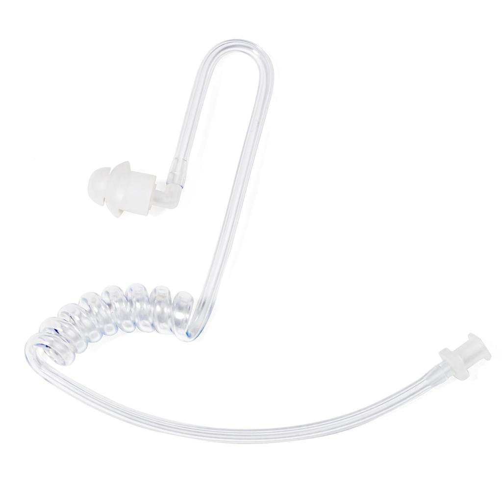 YNIBST Acoustic Tube-Type In-Ear Earphones, Double-Flange Eartips, Replacement Silicone Earpieces, Pack of 6