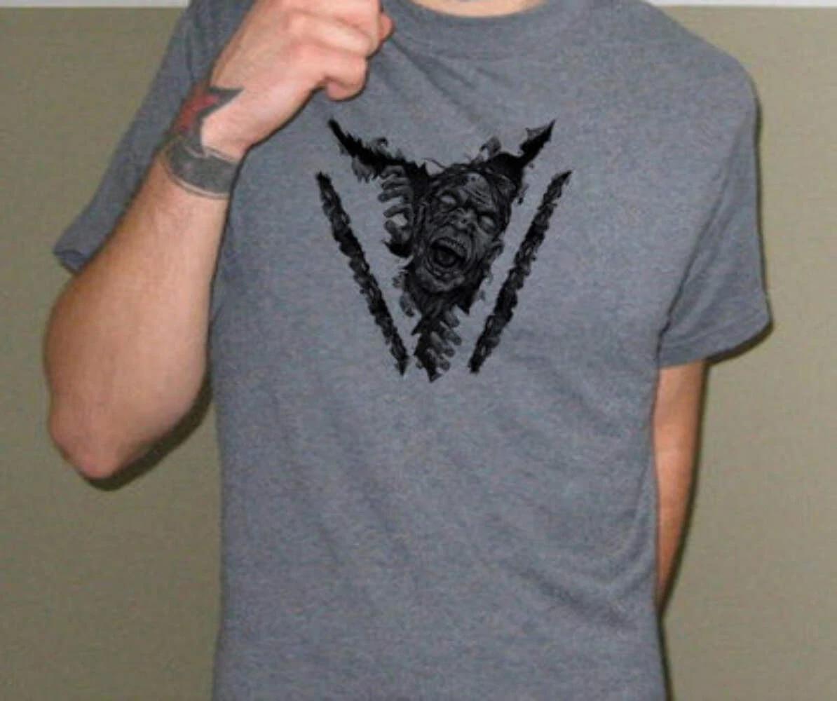 Zombie Tear T-Shirt – Horror, Living Dead & Emo Gothic Tee 2XL