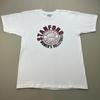 Camiseta Vintage Universidad de Stanford Hombre XL Blanca Mujer Voleibol Cardinals Años 90