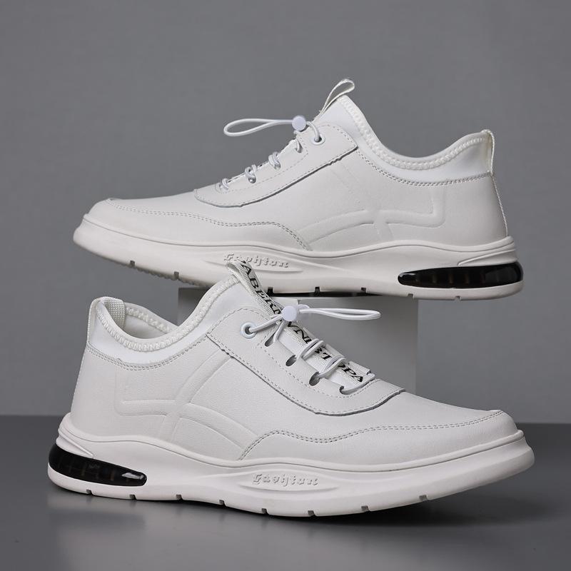 

New simple men s shoes casual shoes velvet cotton leather shoes men s Korean version versatile sports board shoes 44 белый