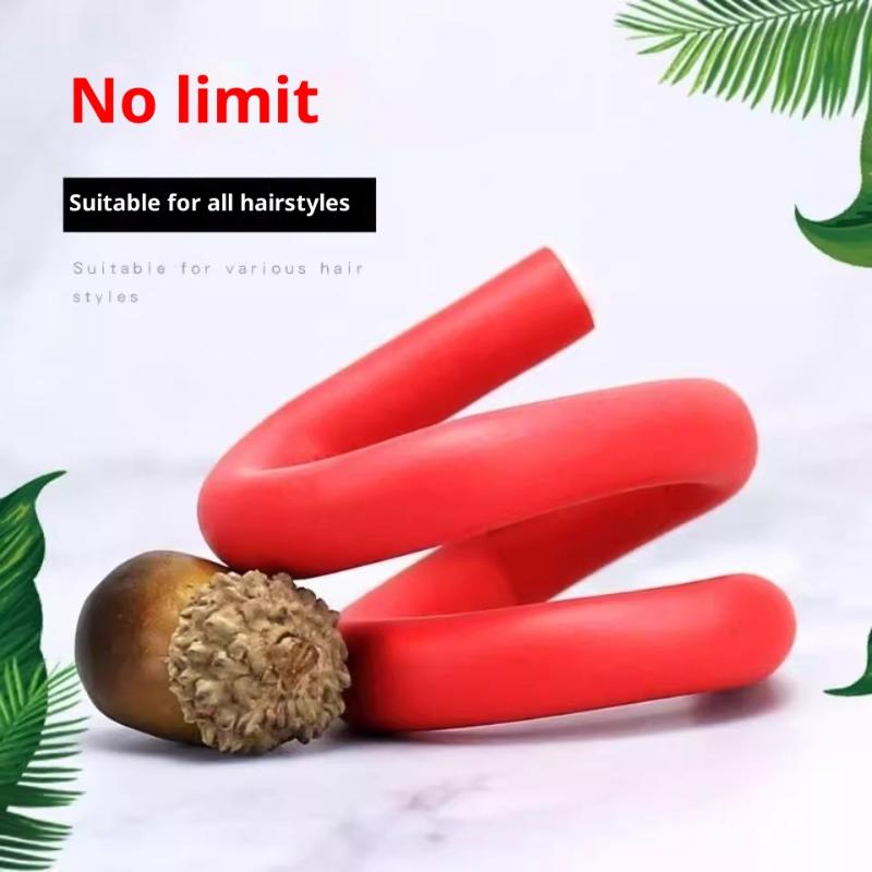 10 Pcs Universal Perm Curling Bar Hair Curling Stick Colorful Sponge Curling Iron Rubber Curling Iron