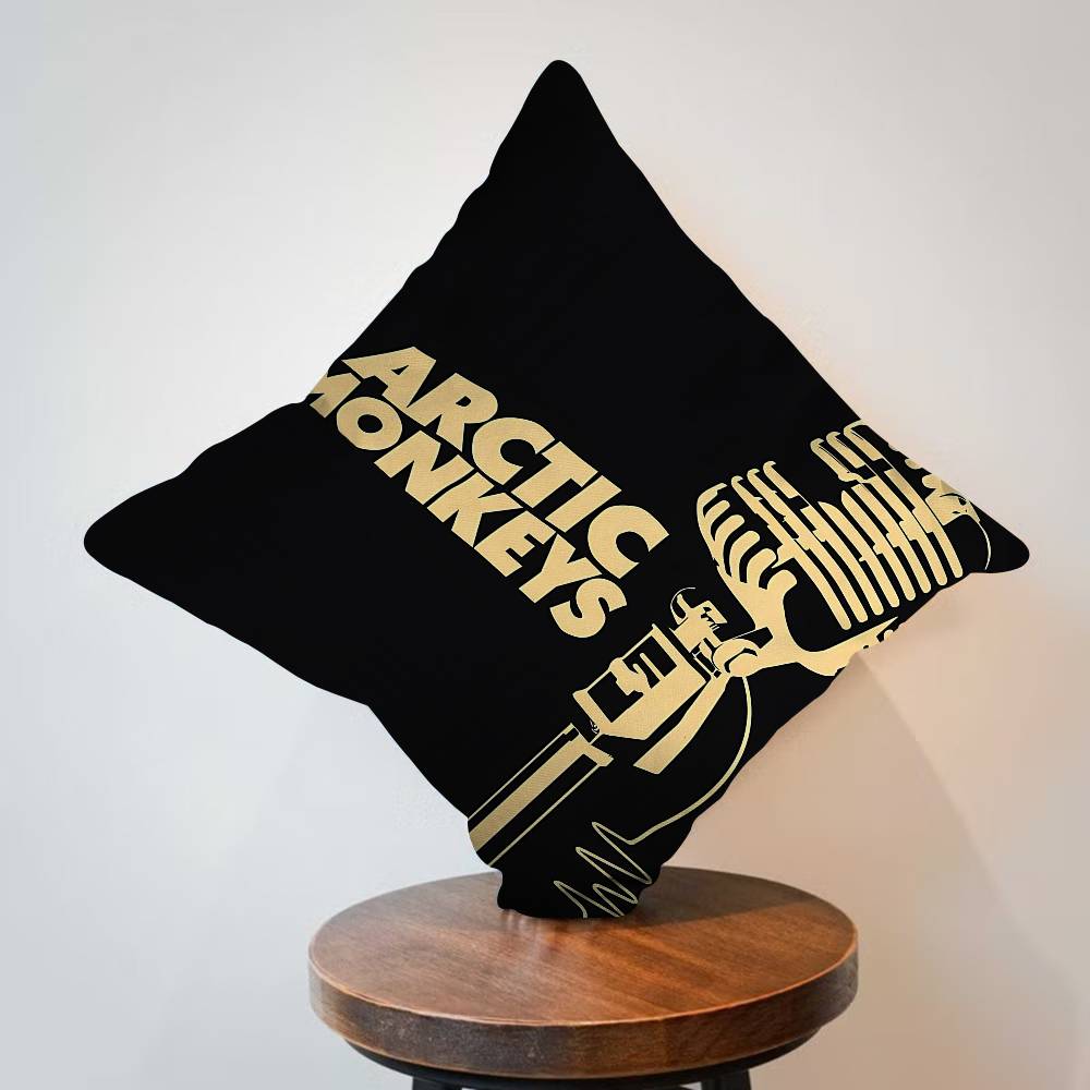 A-Arctic M-Monkeys Rock Band Cushion Cover Car Throw Pillow Case For Sofa Car Christmas Gift 40X40Cm 45X45Cm
