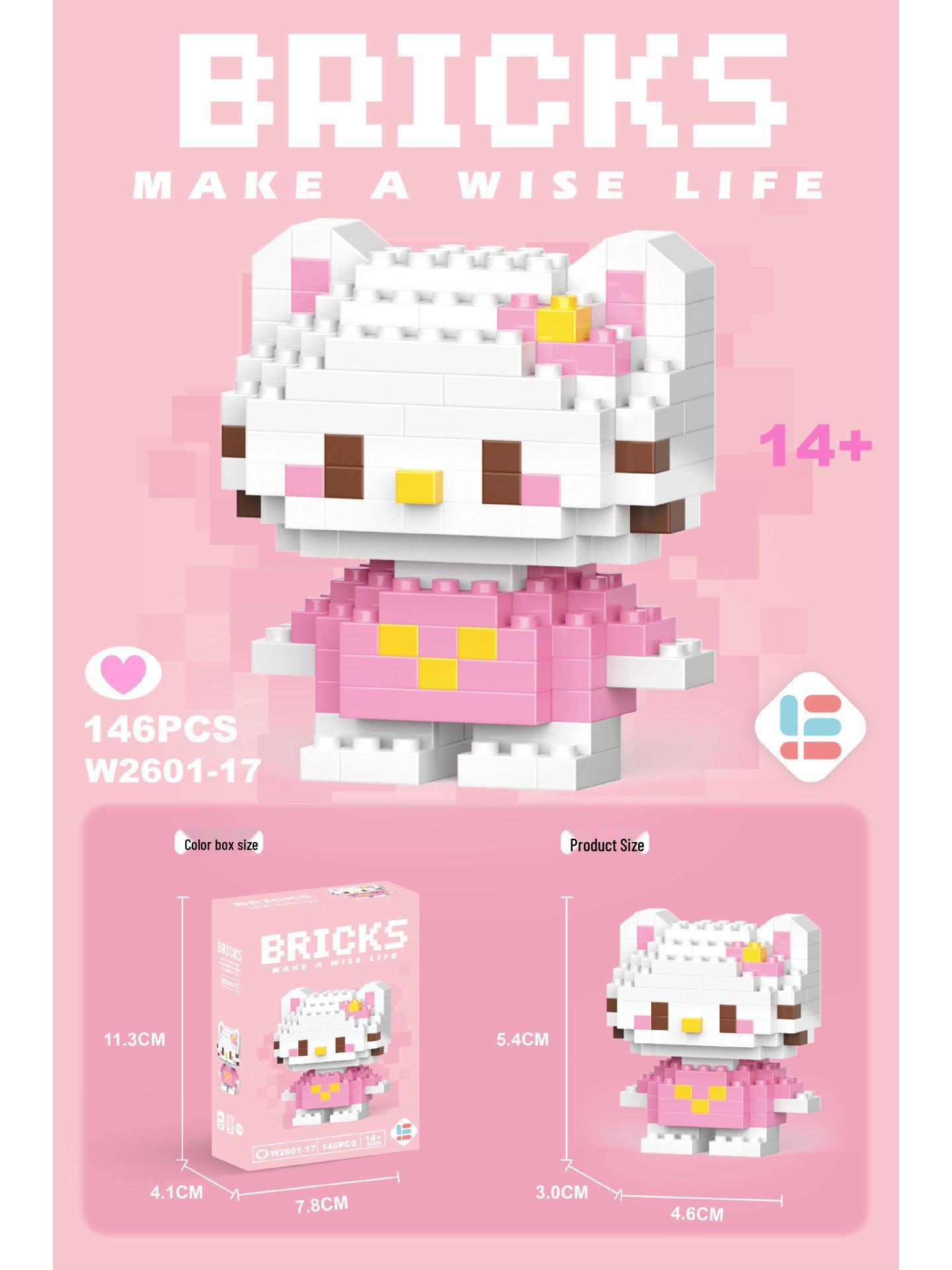 

Сумісні з Lego Мікроблоки Мультяшні Фігурки - Дитячі Розвиваючі Настільні Іграшки