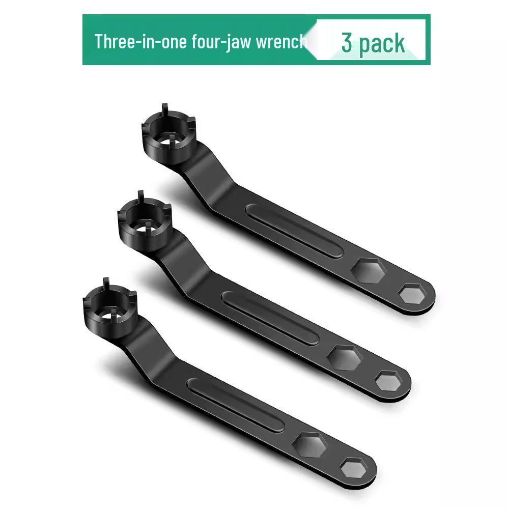 Baolian Uniwersalny Pogrubiony Klucz Czterozębny do Regulacji i Demontażu Szlifierki Kątowej