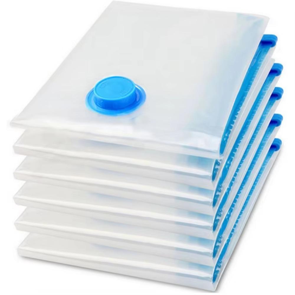 1 Piece Vacuum Storage Bags with Valve Folding Compressed Space Saving Clothes Storage Big Size for Towel Cloth Blanket