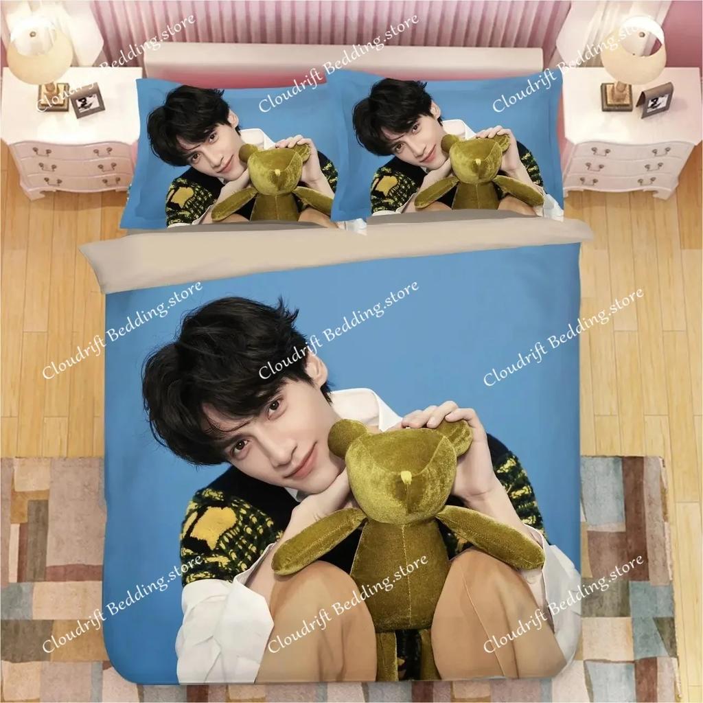 Luo Yunxi Leo HD Poster Doppelbettwäsche-Set TV The Immortality Chu Wanning Drama-Standbilder Einzelzimmer Student Strick026