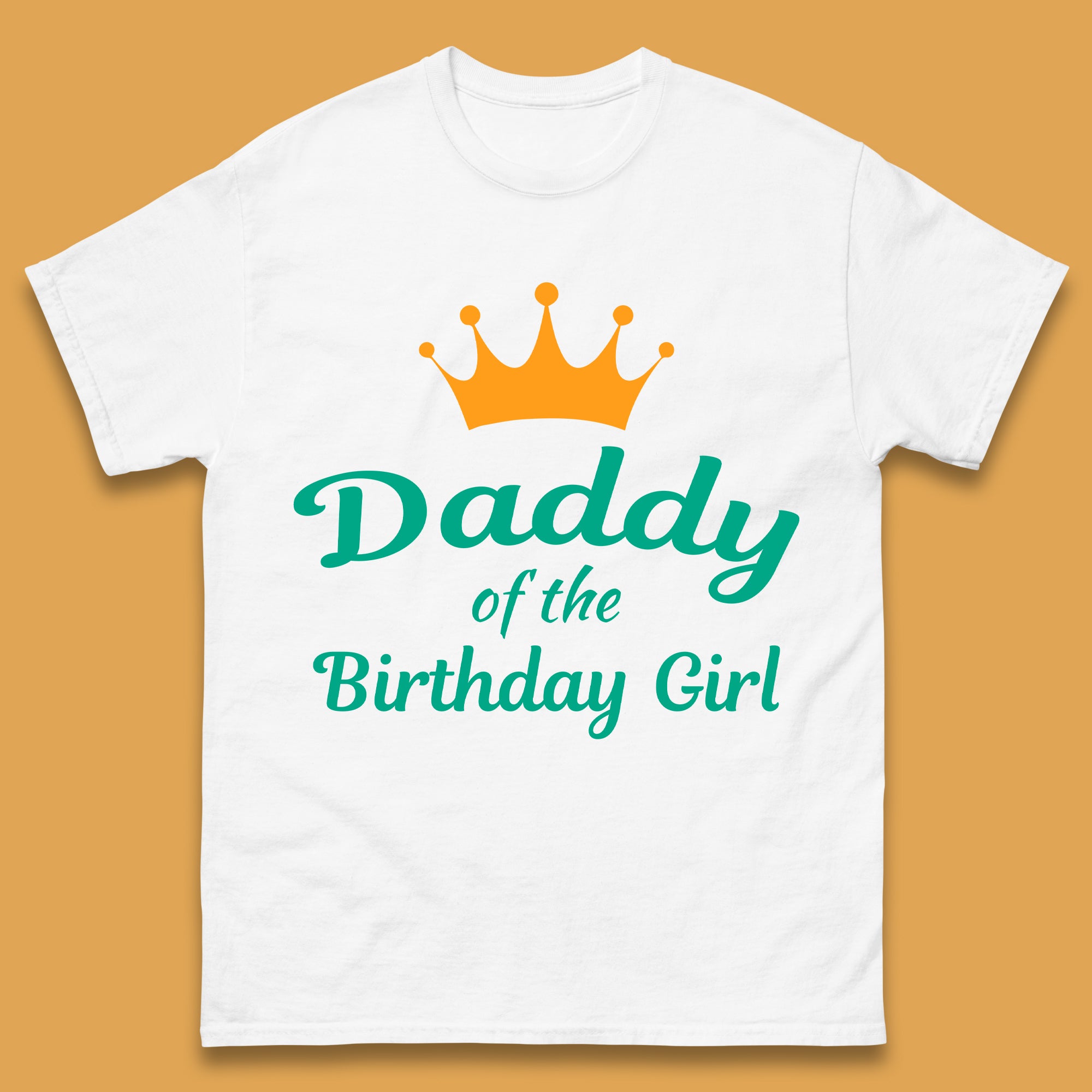 Daddy Of The Birthday Girl Mens T-Shirt S