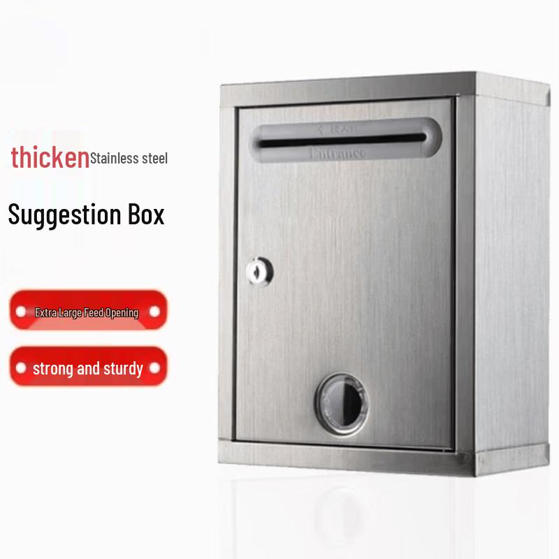 Aokewen Waterproof Stainless Steel Suggestion Box