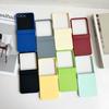 For Samsung Z Flip 6 Case Solid Color Matte Ultra Thin Hinge Shockproof Hard PC For Samsung Galaxy ZFlip7 Flip6 5 4 3 5G Cover