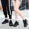 Summer New Thick-soled Lightweight Men's and Women's Same Couple Shoes Breathable Fly-woven Mesh Trendy Comfortable Versatile Casual Shoes