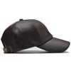 New Fashion Winter Unisex PU Leather Baseball Cap Outdoor Windproof Cold Protection Trucker Hats Street Personality Hip Hop Caps