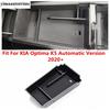 Central Control Armrest Storage Box Container Holder Tray Accessories Interior For KIA Optima K5 Automatic Version  -