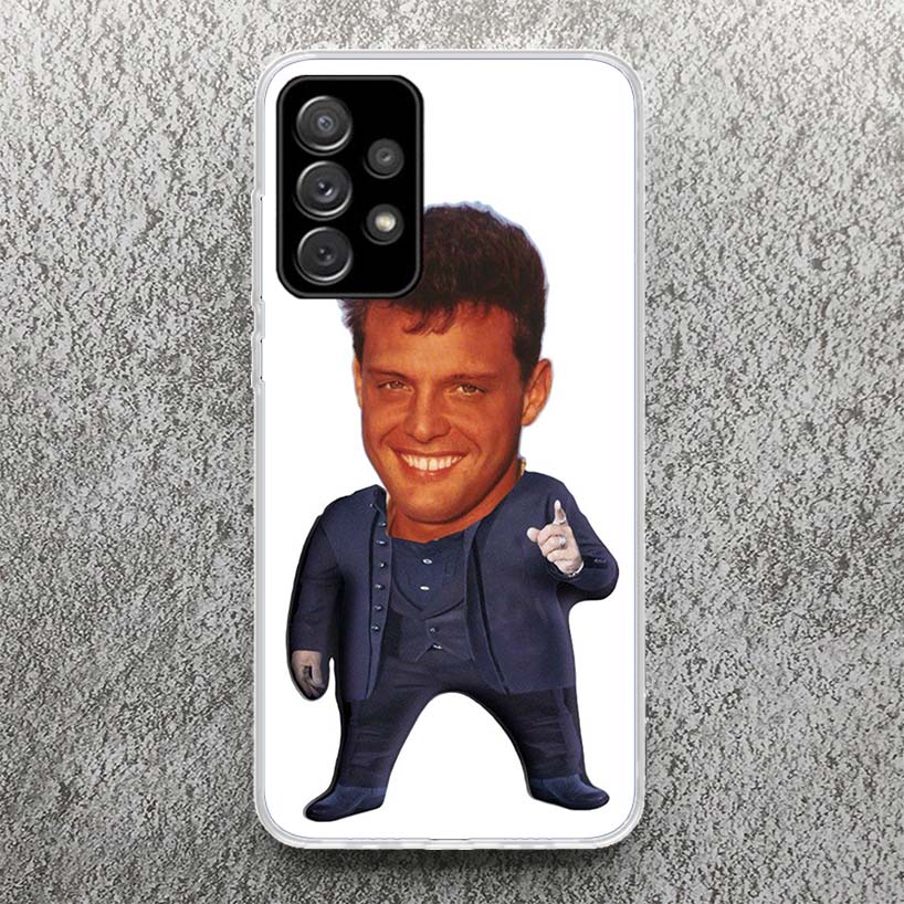 L-Luis M-Miguel Singer Phone Case For Samsung Galaxy A52 A42 A32 A22 A12 A02S A51 A50 A71 A70 A41 A31 A21S A30S A20S A40 A30 A20
