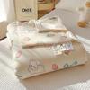 Soft Cotton Air-Conditioning Quilt: Smooth, Machine Washable Summer Blanket for Kids with Soybean Fiber