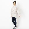 Watano Sato Hanten padded Kurume Dobby Weave Hanten 8080 Arare Pattern White (Cotton Village) Japanese-made Women's (short jacket) - Cotton-filled