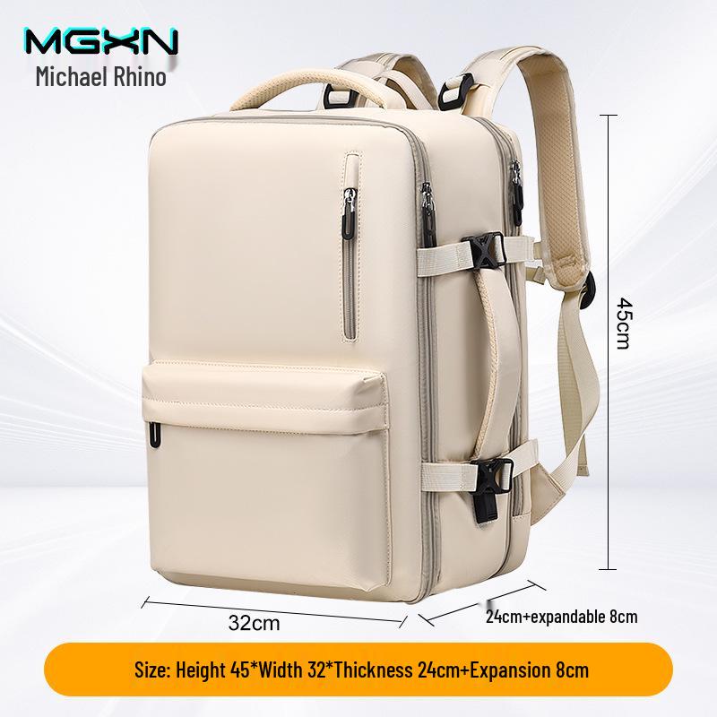 

Trendy Unisex Large-Capacity Backpack: Lightweight, Fashionable Travel & School Commuter Bag for Laptops