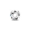 Pandora Moments Fashion Versatile Simple Eternal Loop 925 Silver Glass Charm Women Charm 790065C09