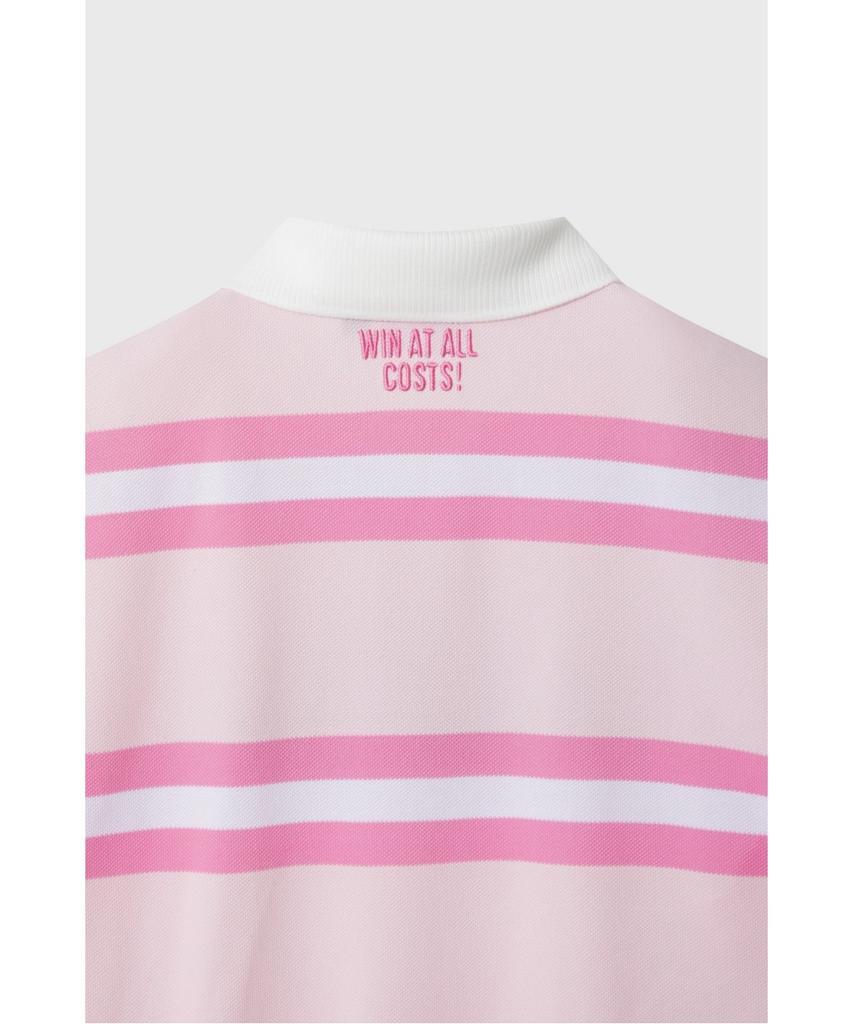 WAAC Women Stripe Loose-Fit Polo Wwtcm26503Pil