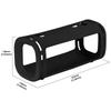 Silicone Protective Cover For Sony ULT Field 5 Portable Speaker Black White Slim Fit Case Anti-Scratch Carrying Sleeve Accessory