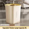 Large Capacity Household Plastic Trash Can