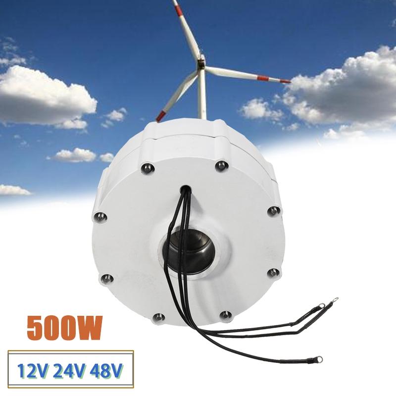 12/24/48V 800W Permanent Magnet Generator Motor Generator Motor For Wind Turbines Blade Controller 3 Phase Current PMSG