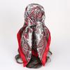 New 90 * CM Satin Square Scarf, Women's Headscarf, Scarf CO Contrasting Color Shawl Striped Simple Model