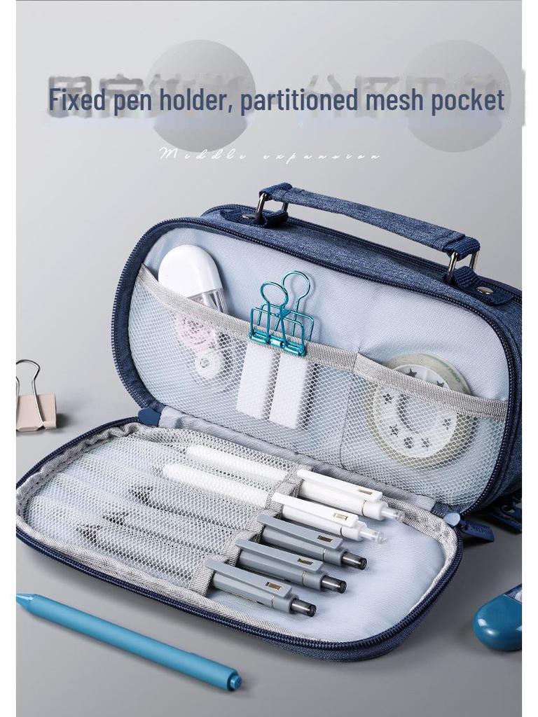 Kreatives, tragbares Federmäppchen für Jungen und Schüler