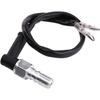 Motorcycle Brake Light Switch, Universal Motorcycle Rear Set Hydraulic Brake Light Switch with Washers M10x1.25 M10x1 (M10x1.25)