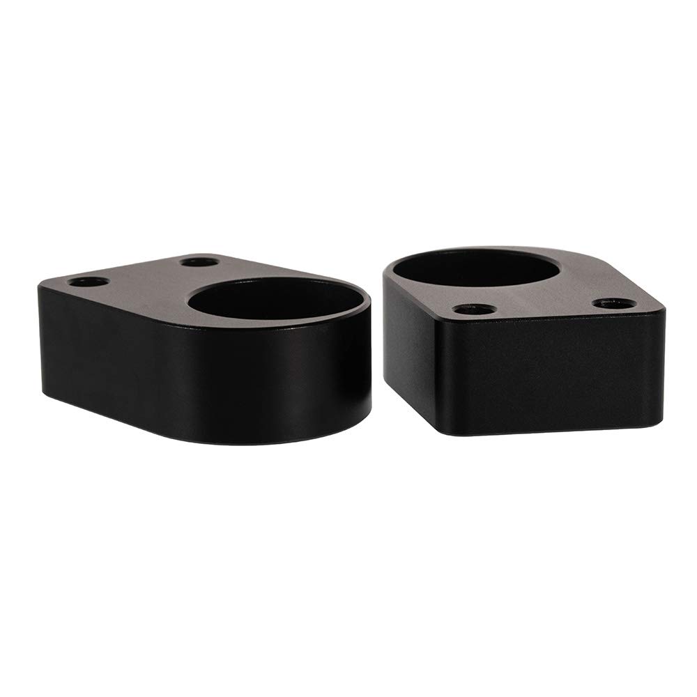 Motorcycle Handlebar Riser Relocation Adapter Aluminum Mount Extension Kit for Ninja 300 2013-2019 (Black)