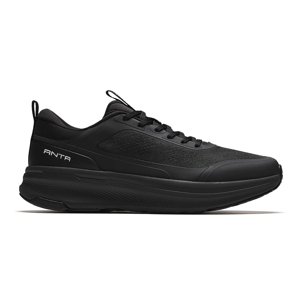 Anta Training Series Comfortable Shock Absorbing Durable Low Top Running Shoes Men Sneakers Black 912537702-5