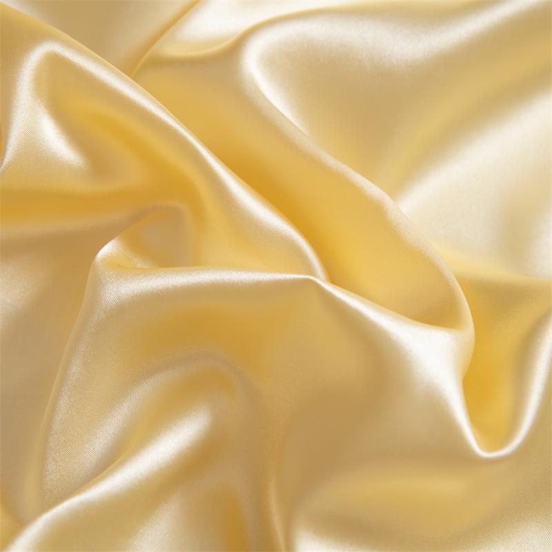 Luxurious Summer Satin Ice Silk Sheets Pillowcases Bedding Solid Color Sheets