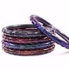 New Snake-Pattern Pu Steering Wheel Cover, Bright Leather Handle Cover for Cars, Universal for All Seasons, Non-Slip Car Steering Wheel Cover