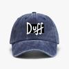 Vintage styl Opraný měkký top Baseballová čepice Duff Beer Kruh Unisex Móda Venkovní Sportovní klobouk Sluneční kovbojský Snapback Čepice