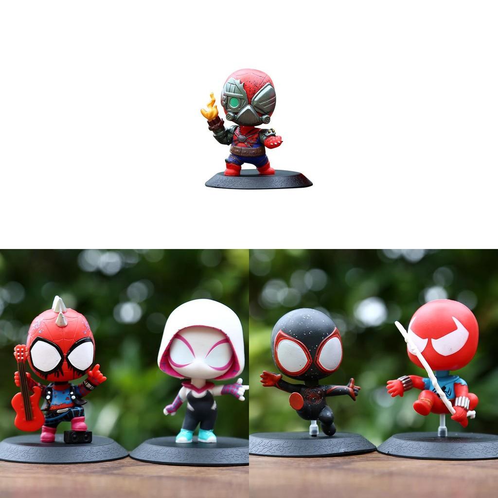 Spider Man Variant Version Cute Pvc Figure Collectible Toy For Desktop Decor