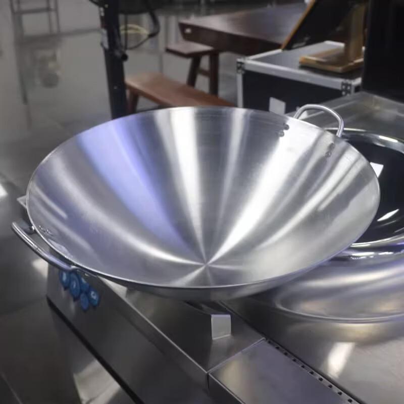 Commercial Concave Induction Cooker Stainless Steel Wok