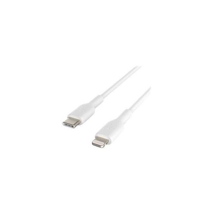 BELKIN - Cable - PVC C-LTG 1M, WHT - PVC C-LTG 1M,
