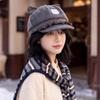 Cat Ears Newsboy Cap Japanese Style Baseball Cap Fashion Women's Beret  Autumn and Winter