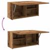 Bathroom Wall Cabinet Rustic Wood Look 60 x 25 x 30 cm Engineered Wood